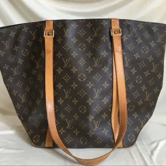 1996 Louis Vuitton Monogram Sac Shopping Tote vintage - Picture 2 of 9